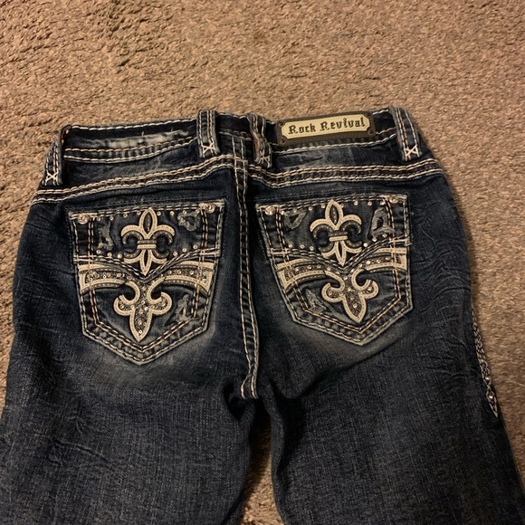 Rock Revival Denim - Rock Revival Dark Wash Boot Cut Jeans 💙